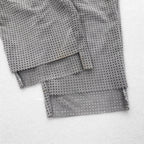 CLASS パンチングウルトラスエード PUNCHING ULTRASUEDE TROUSERS イージーパンツ L グレー ARTFICIAL LEATHER 日本製