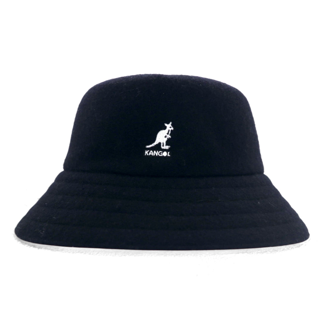KANGOL バケットハット L ブラック ウール 羊毛 Wool Lahinch K3191ST