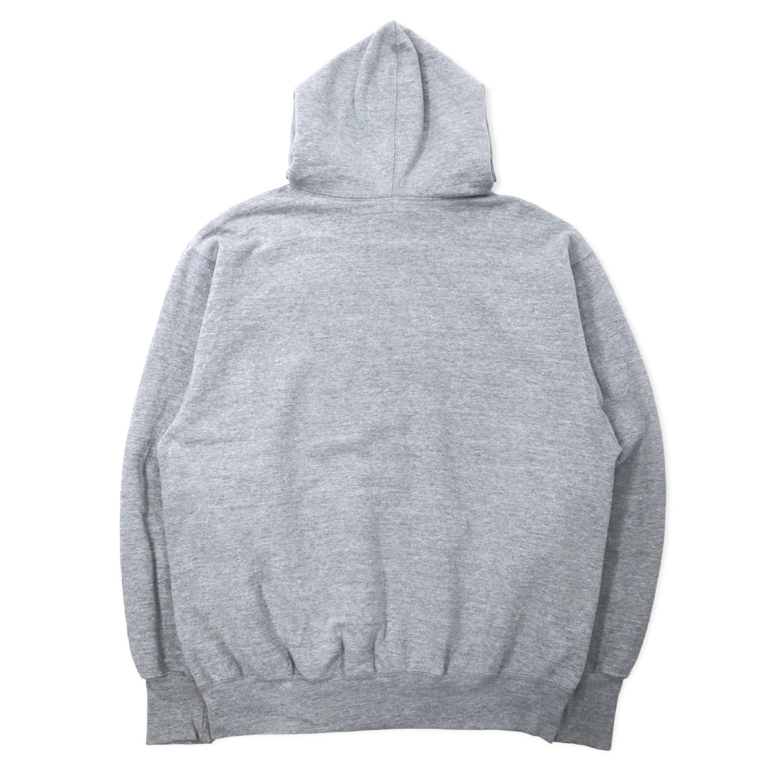 STEVE AND BARRY'S Heavyweight College Print Pullover Hoodie L Grey Cotton Paki Cotton NOTRE DAME Big Size