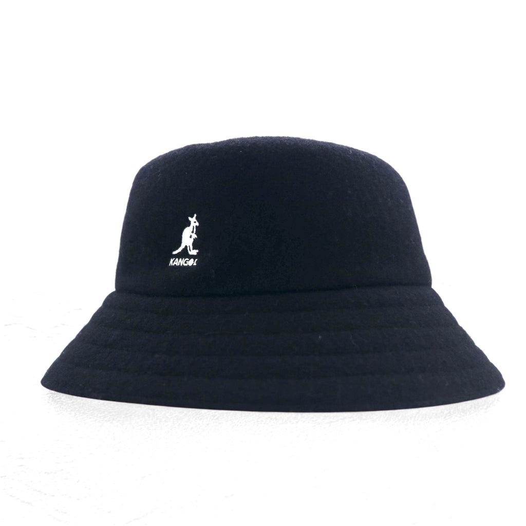 KANGOL バケットハット L ブラック ウール 羊毛 Wool Lahinch K3191ST