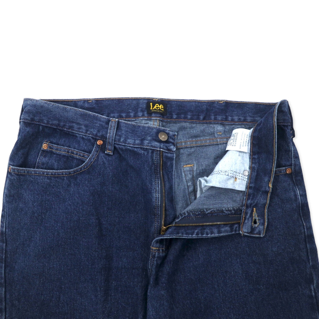 Lee レギュラーフィット デニムパンツ 38 ブルー コットン Regular Fit Straight Leg Jeans Classic Heavyweight Denim Pants 2008973 メキシコ製