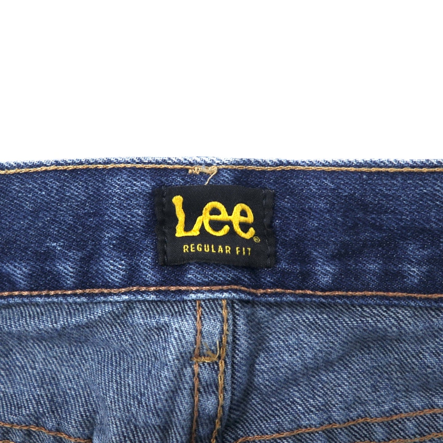 Lee レギュラーフィット デニムパンツ 38 ブルー コットン Regular Fit Straight Leg Jeans Classic Heavyweight Denim Pants 2008973 メキシコ製
