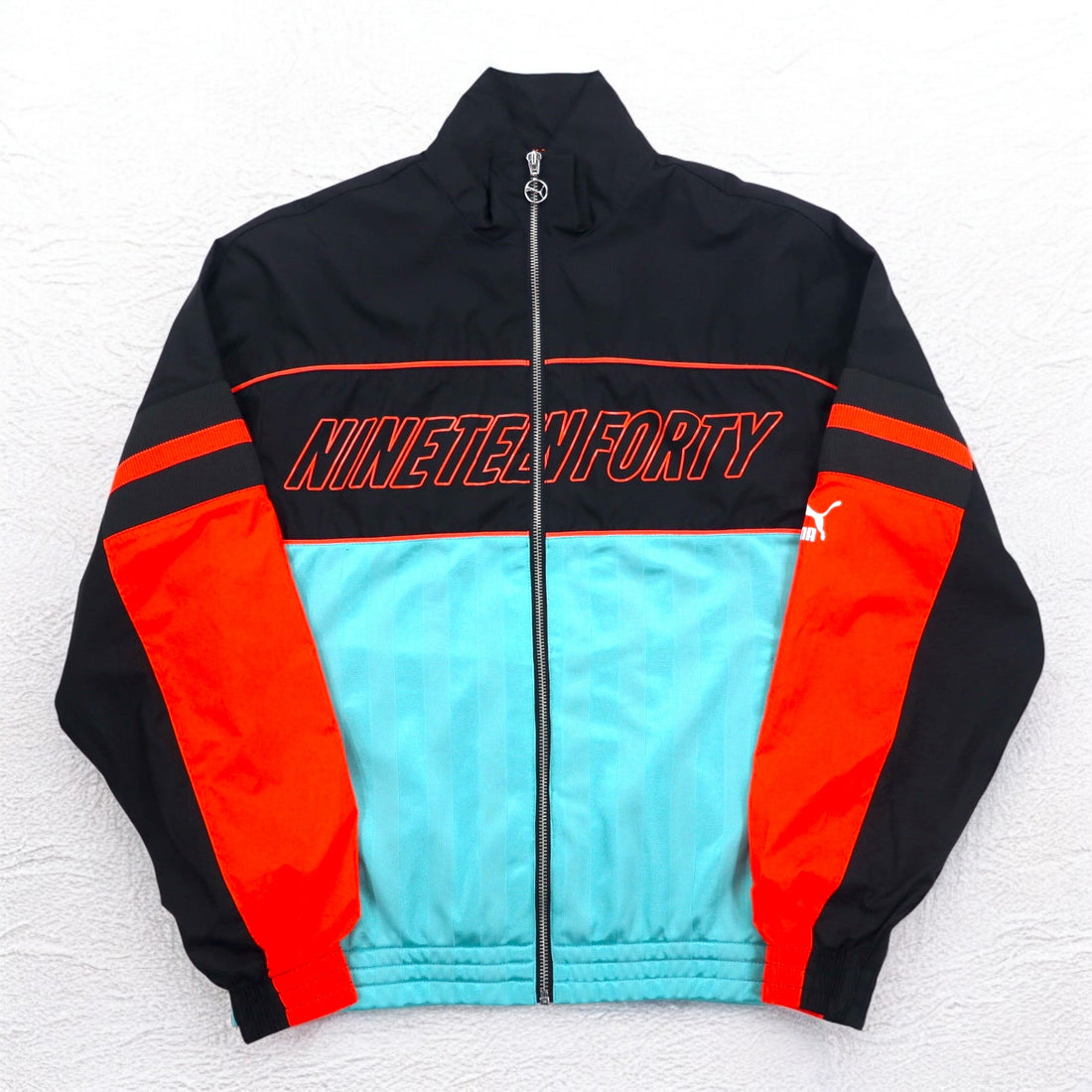 PUMA Track Jacket Jersey L Multicolor WOVEN JACKET-BLUE TURQUOISE 596035-35