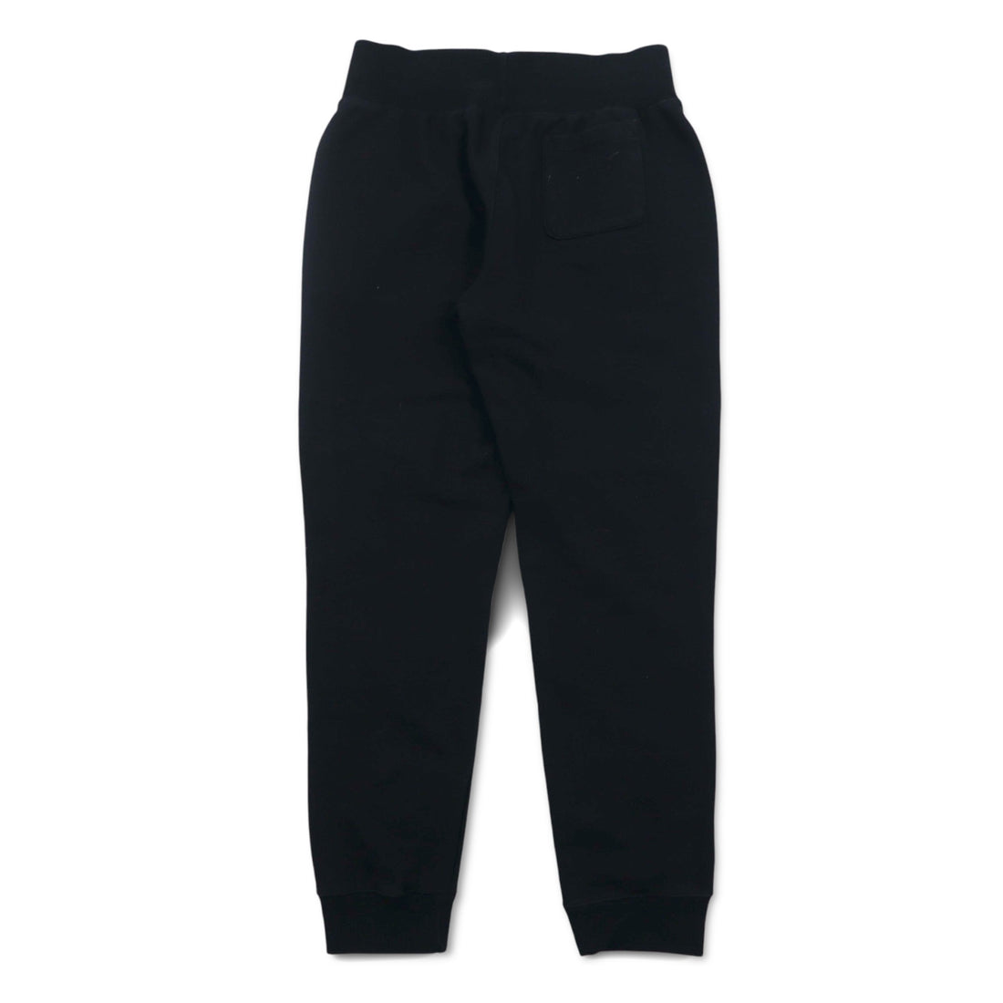 Champion Reverse Weave Sweatpants L Black Script Logo Blue Single Tag Reprint Made in El Salvador