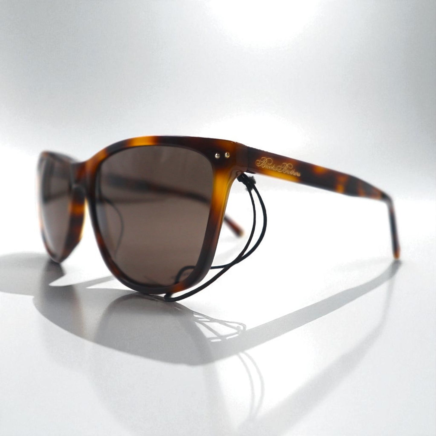 Brooks Brothers Wellington Sunglasses, Brown Tortoiseshell, Square, BB5052U, 606473, 56-18, 145mm, 3N, Unused