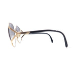 Christian Dior Australian Made Vintage Sunglasses Gradient Black 2250 49 CD Logo
