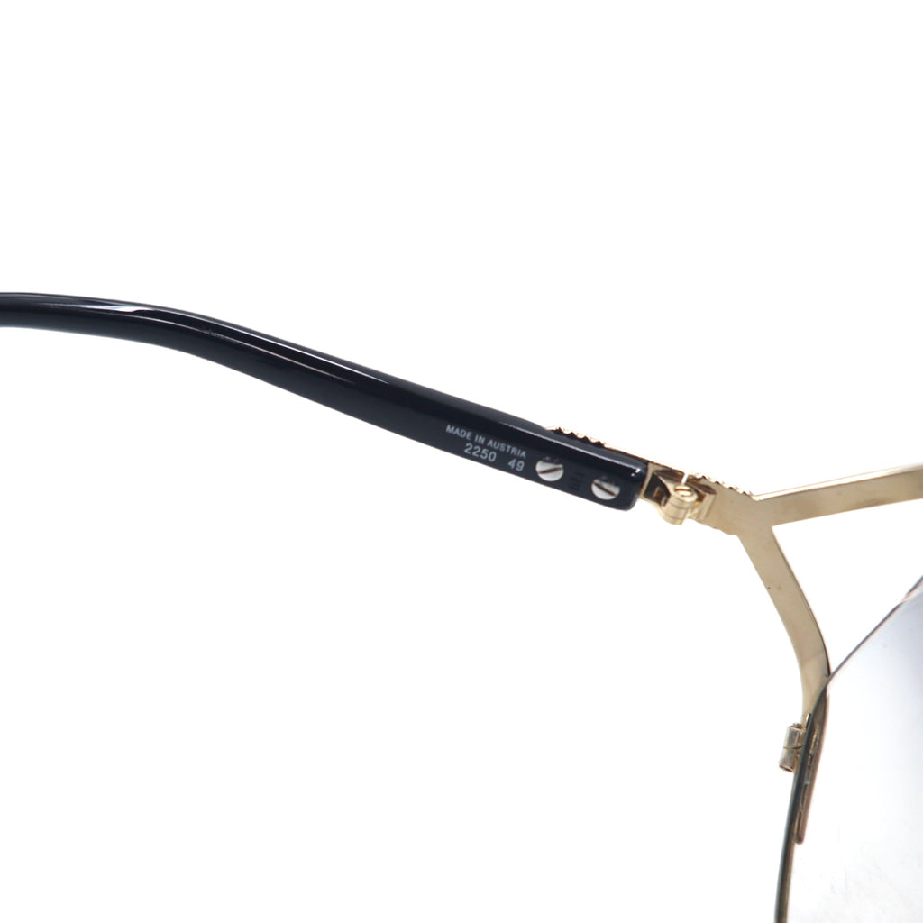 Christian Dior Australian Made Vintage Sunglasses Gradient Black 2250 49 CD Logo