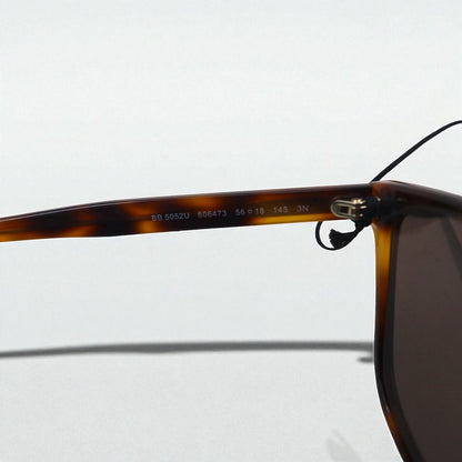 Brooks Brothers Wellington Sunglasses, Brown Tortoiseshell, Square, BB5052U, 606473, 56-18, 145mm, 3N, Unused