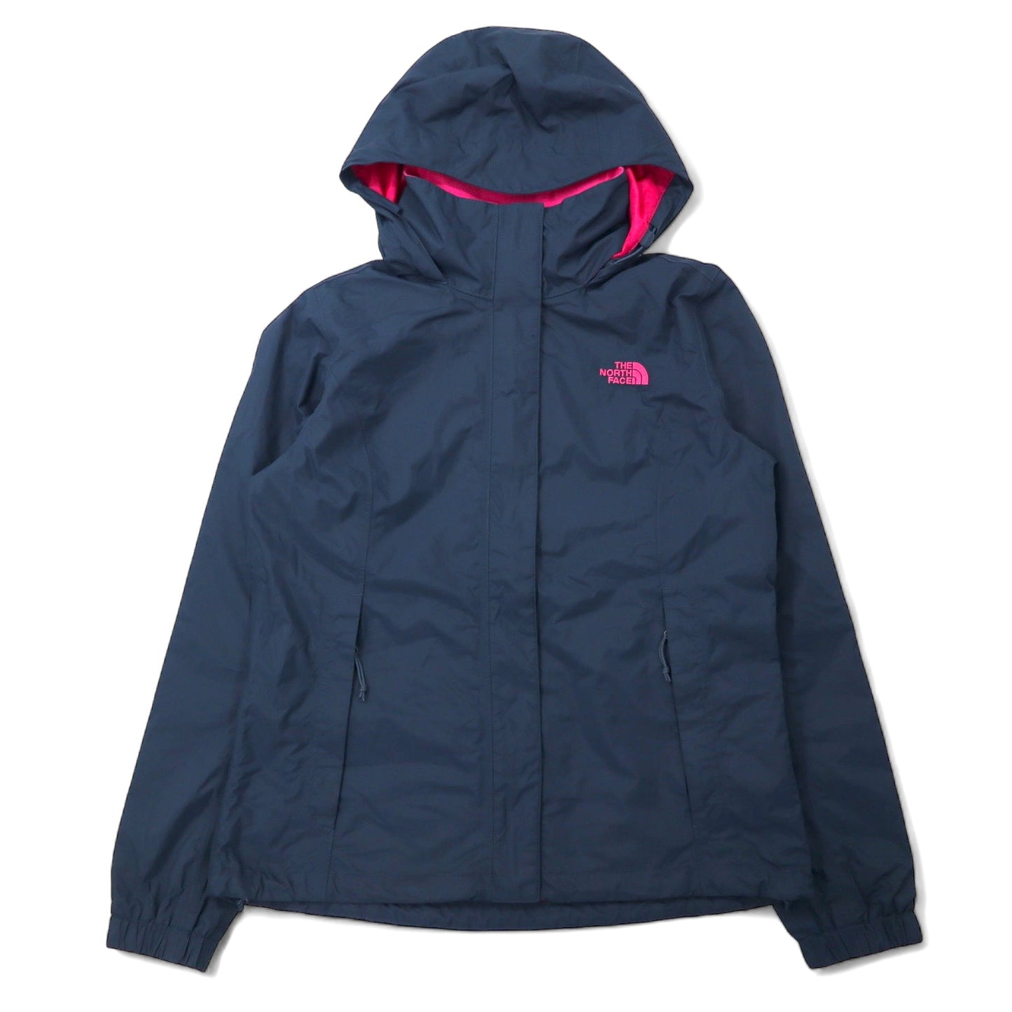 THE NORTH FACE マウンテンパーカー M ネイビー ナイロン DRYVENT 防水 透湿 US規格 Resolve2 Jacket NF0A2VCU