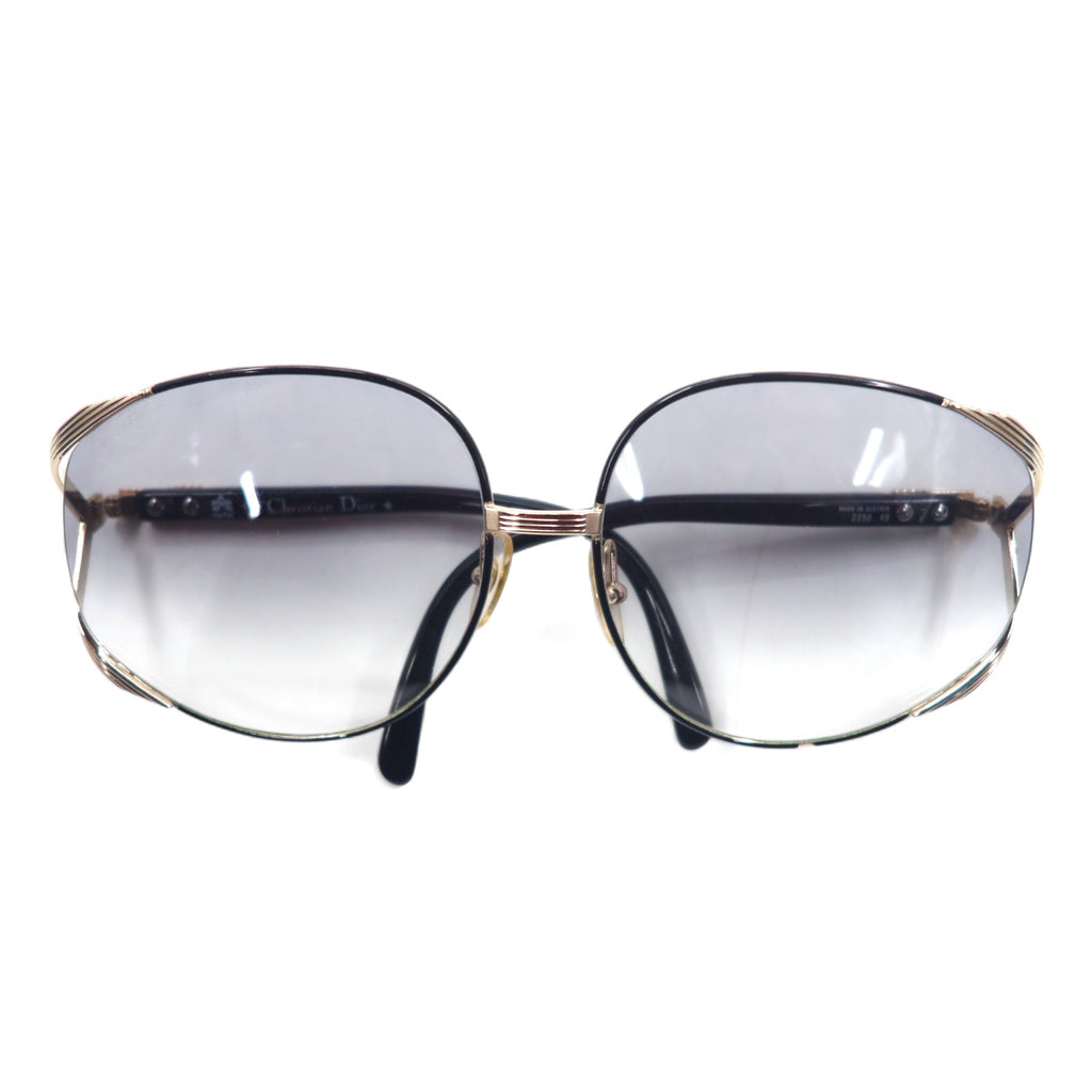 Christian Dior Australian Made Vintage Sunglasses Gradient Black 2250 49 CD Logo