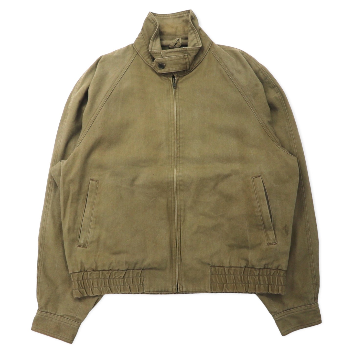 THE NORTH FACE Swing Top Harrington Jacket L KHAKI Cotton Japan 