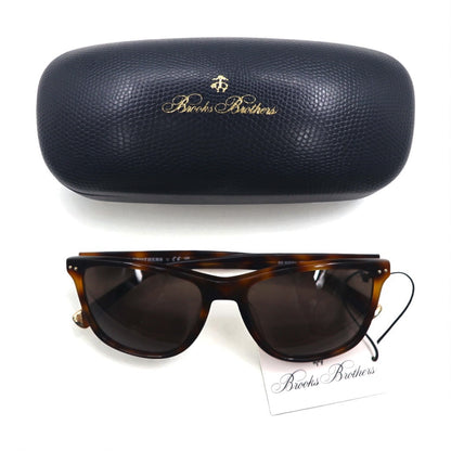 Brooks Brothers Wellington Sunglasses, Brown Tortoiseshell, Square, BB5052U, 606473, 56-18, 145mm, 3N, Unused