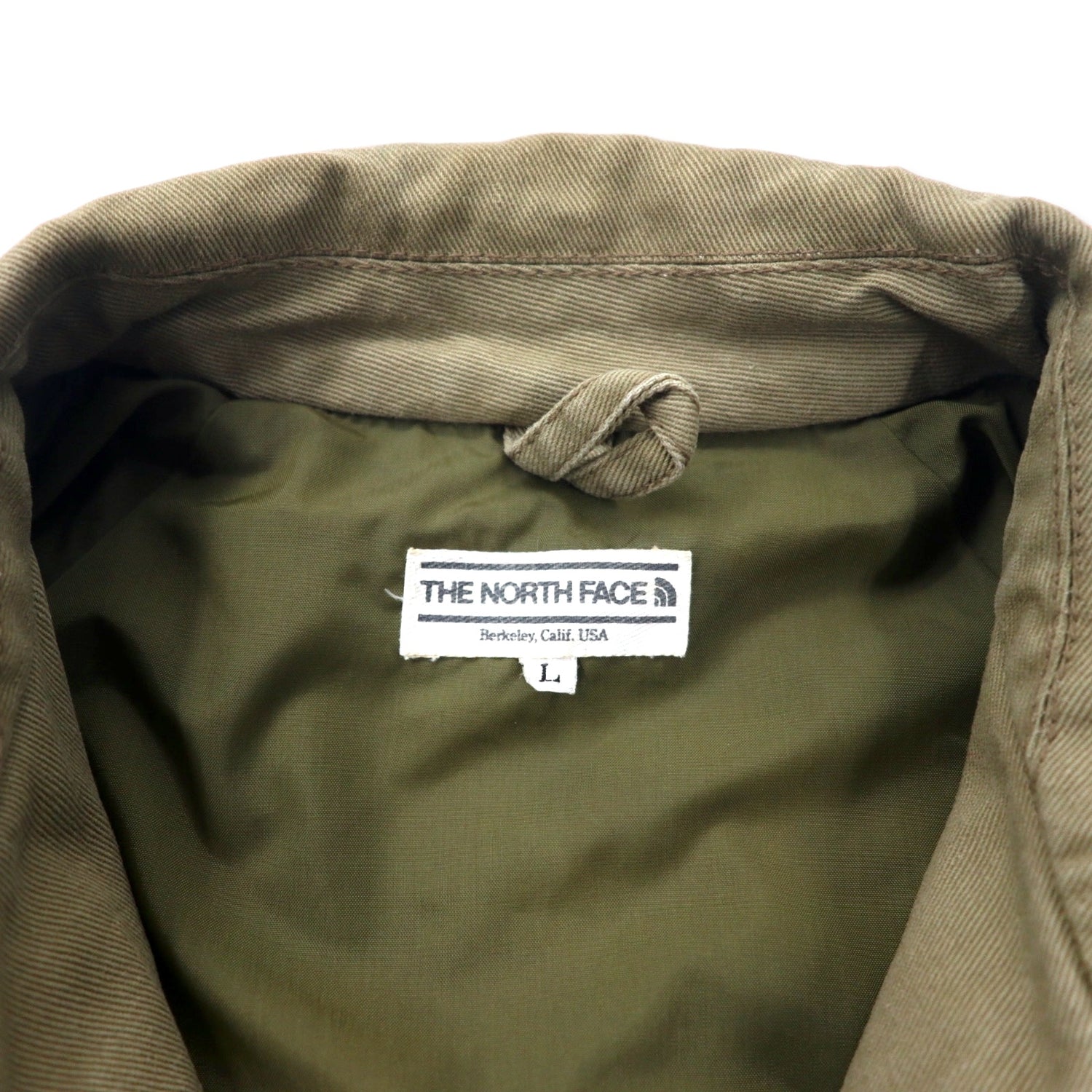 THE NORTH FACE Swing Top Harrington Jacket L KHAKI Cotton Japan