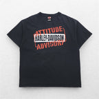 HARLEY DAVIDSON 両面プリント Tシャツ XL ブラック Hanes BEEFY-T ホンジュラス製