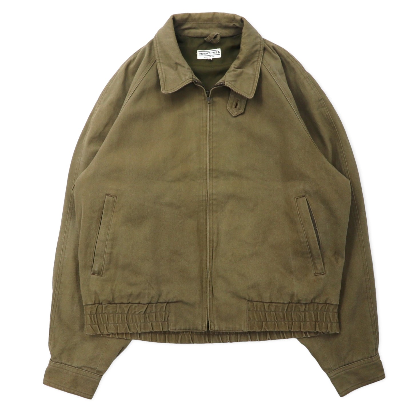 THE NORTH FACE Swing Top Harrington Jacket L KHAKI Cotton Japan