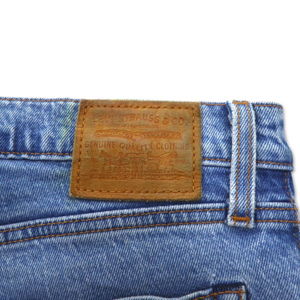 Levi's PREMIUM Big E Ankle Jeans Denim Pants Size 28 Blue Cotton 22861-0034