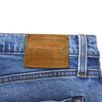 Levi's PREMIUM Big E Ankle Jeans Denim Pants Size 28 Blue Cotton 22861-0034