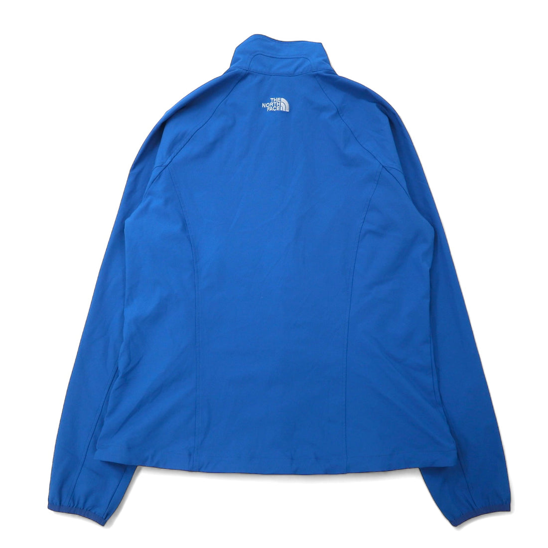 THE NORTH FACE Soft Shell Jacket XL Blue Polyester Stretch US Standard TNF APEX JACKET