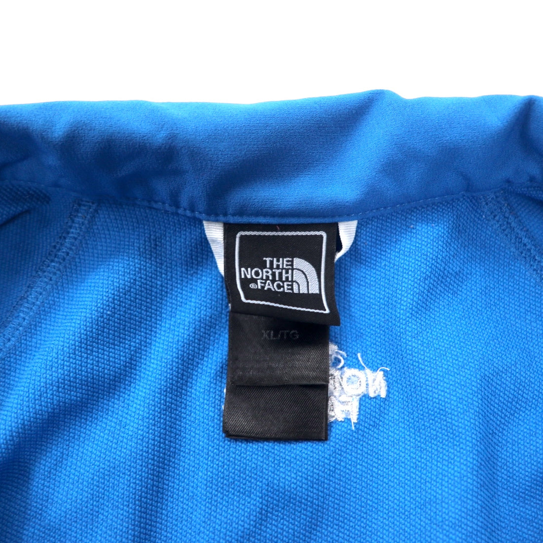 THE NORTH FACE Soft Shell Jacket XL Blue Polyester Stretch US Standard TNF APEX JACKET