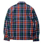 LINCOLN 90s Swing Top Harrington Jacket M Navy Check Cotton Unused