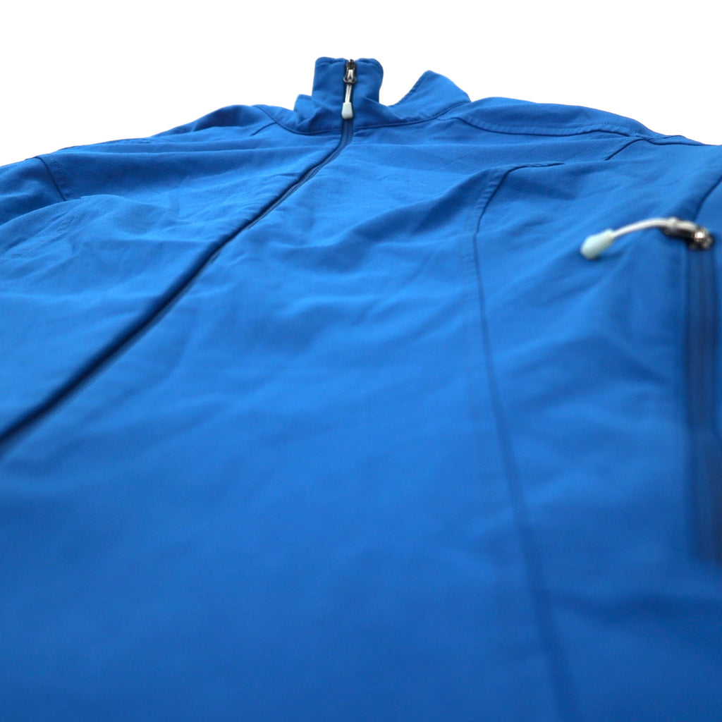 THE NORTH FACE Soft Shell Jacket XL Blue Polyester Stretch US Standard TNF APEX JACKET