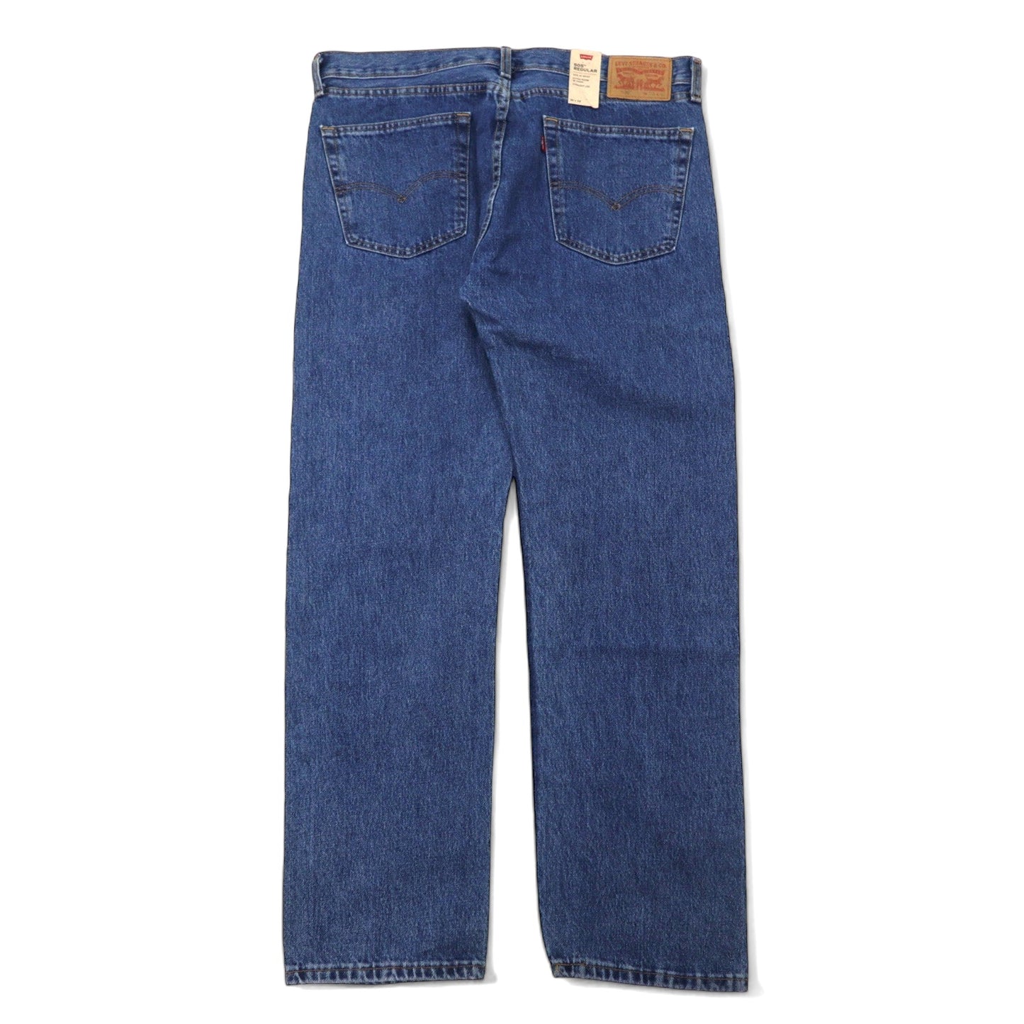 Levi's 505 レギュラー ストレート デニムパンツ 36 ブルー コットン ジッパーフライ 未使用品