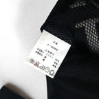 90s DON PELIENO Hooded Nylon Jacket Coat XL Black Mixed Material