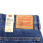 Levi's 505 レギュラー ストレート デニムパンツ 36 ブルー コットン ジッパーフライ 未使用品