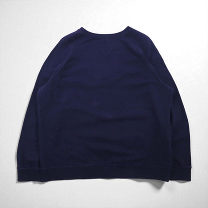 LACOSTE Pique Front V Sweatshirt, Size L, Navy, F5191, Designed in France