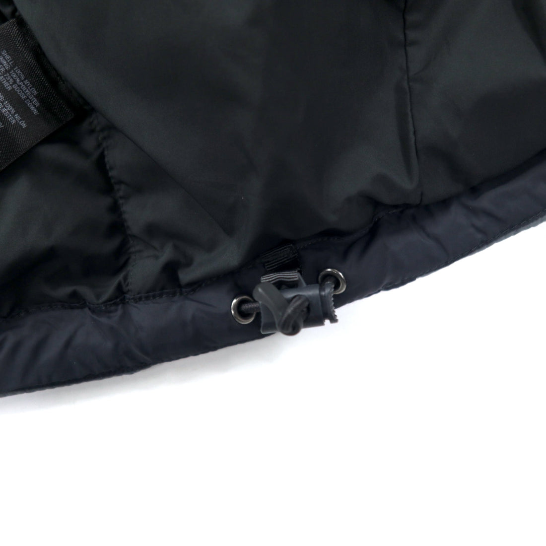 THE NORTH FACE Nuptse Down Jacket 550 Fill Power L Gray Nylon Logo Embroidery