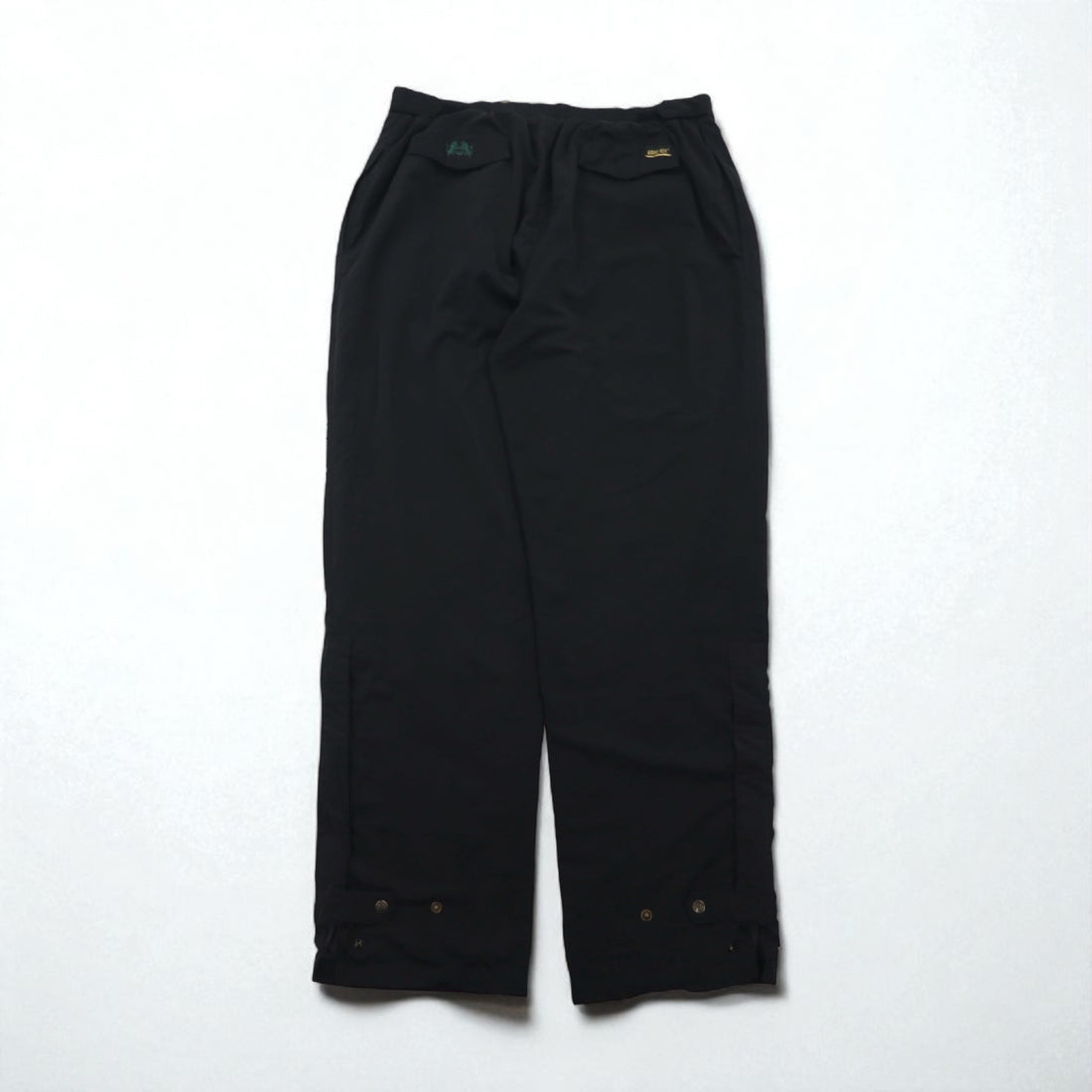 90s USA Vintage GORE-TEX Pants Tourney トラックパンツ ピーチスキン シェルパンツ ジャージ 2XL ブラック 防水 ゴアテックス