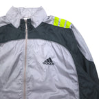 adidas 00s 3-stripe nylon jacket track jacket jersey XL grey