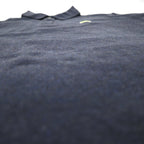 LACOSTE French design slim fit polo shirt, size 3XL, navy, cotton, pique, one-point logo, F7812, made in El Salvador
