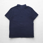 LACOSTE French design slim fit polo shirt, size 3XL, navy, cotton, pique, one-point logo, F7812, made in El Salvador