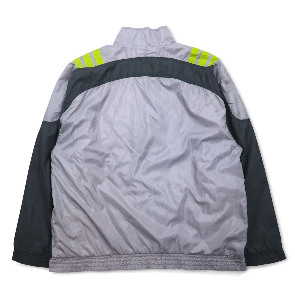 adidas 00s 3-stripe nylon jacket track jacket jersey XL grey