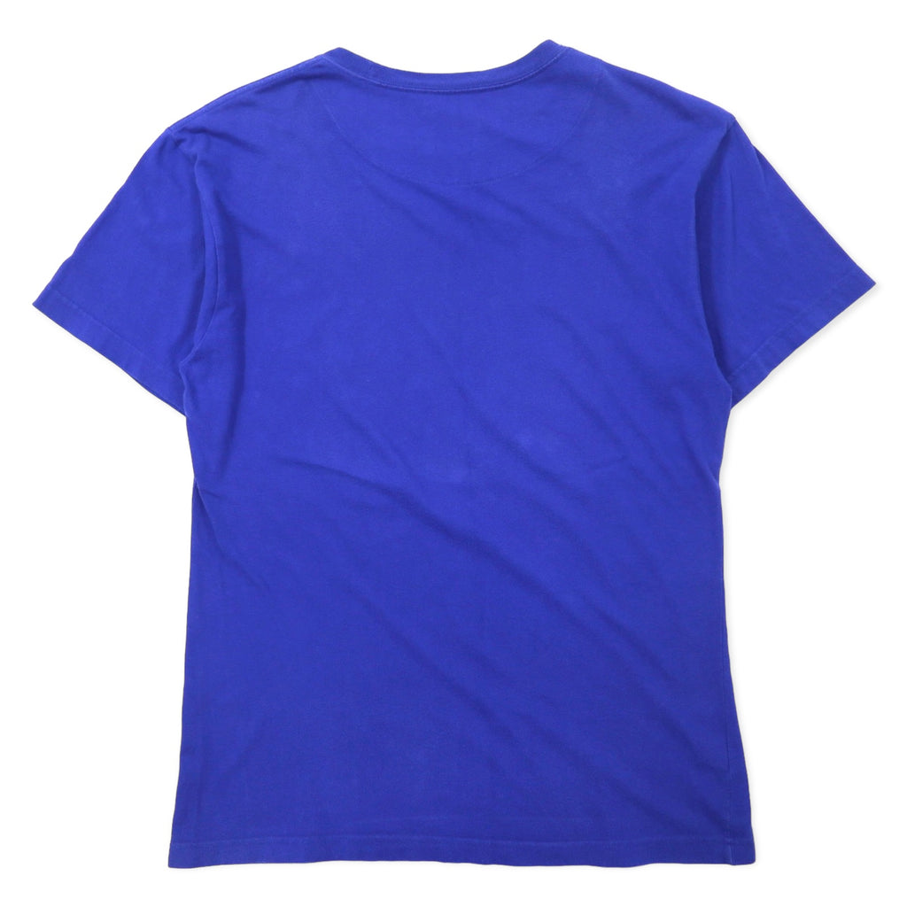 mitchell & ness NBA プリント Tシャツ L ブルー コットン NEWYORK KNICKS