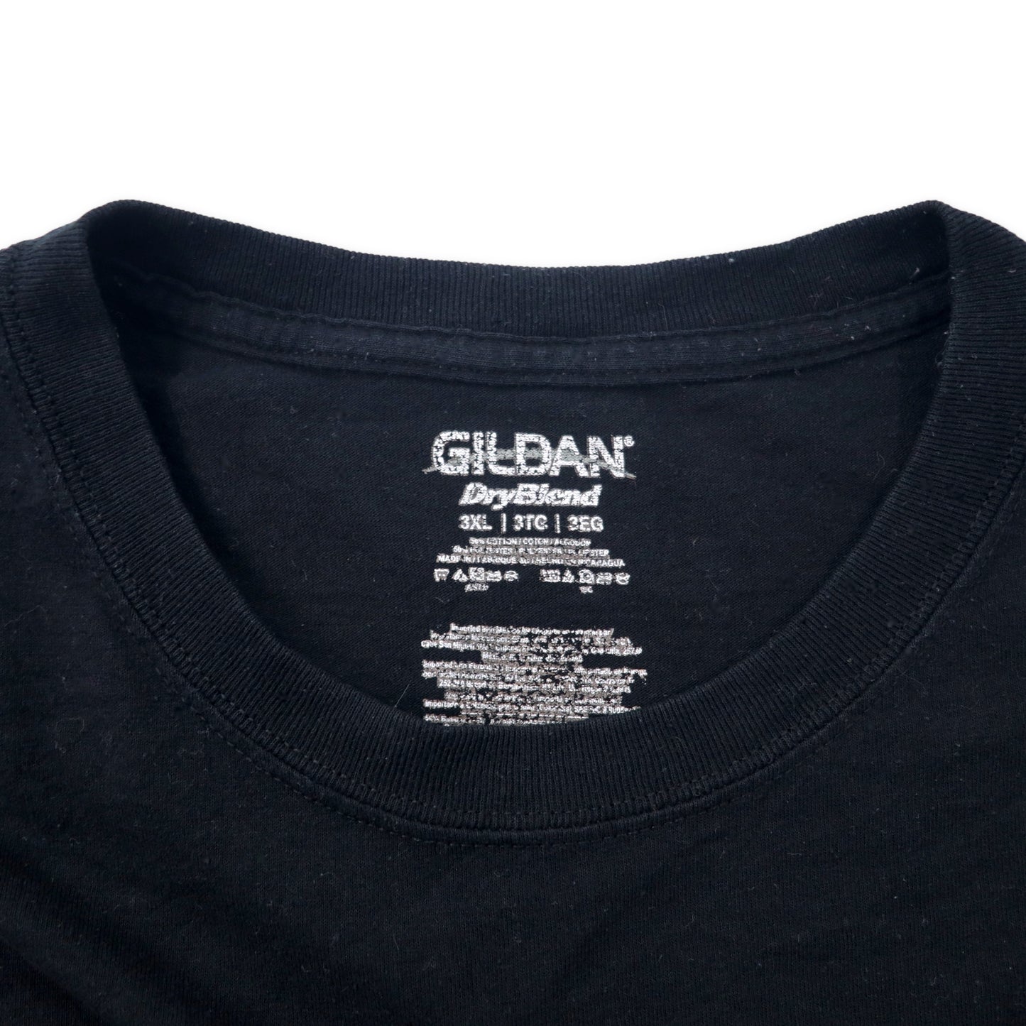 GILDAN プリントTシャツ 3XL ブラック コットン FORT WAYNE Komets ビッグサイズ