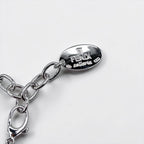 FENDI セレリア selleria シルバー チェーン ブレスレット 925 STERLING オーバル ロゴ プレート