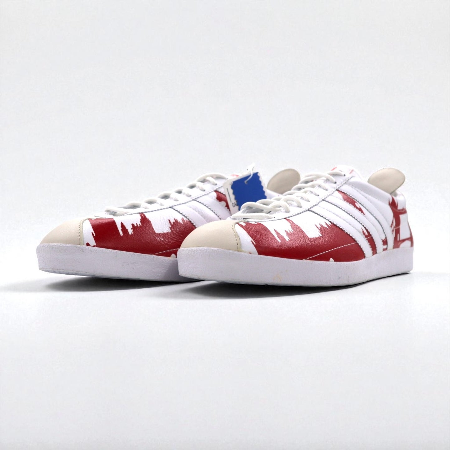 adidas Originals 2000s Gazelle Vintage Low-Top Sneakers, Size 28.5cm, Leather, 562383, Unused, City Series, London, Gazelle