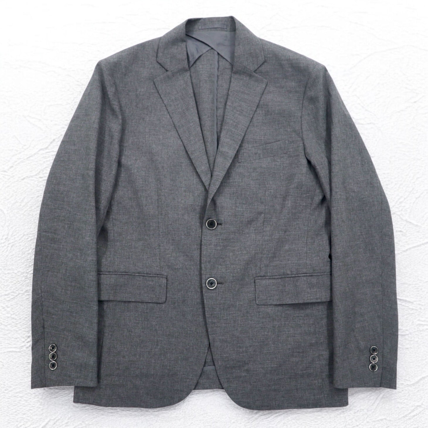 EDIFICE Active Jersey Suit Set Up S/M Gray Polyester 19-010-300-1025-1