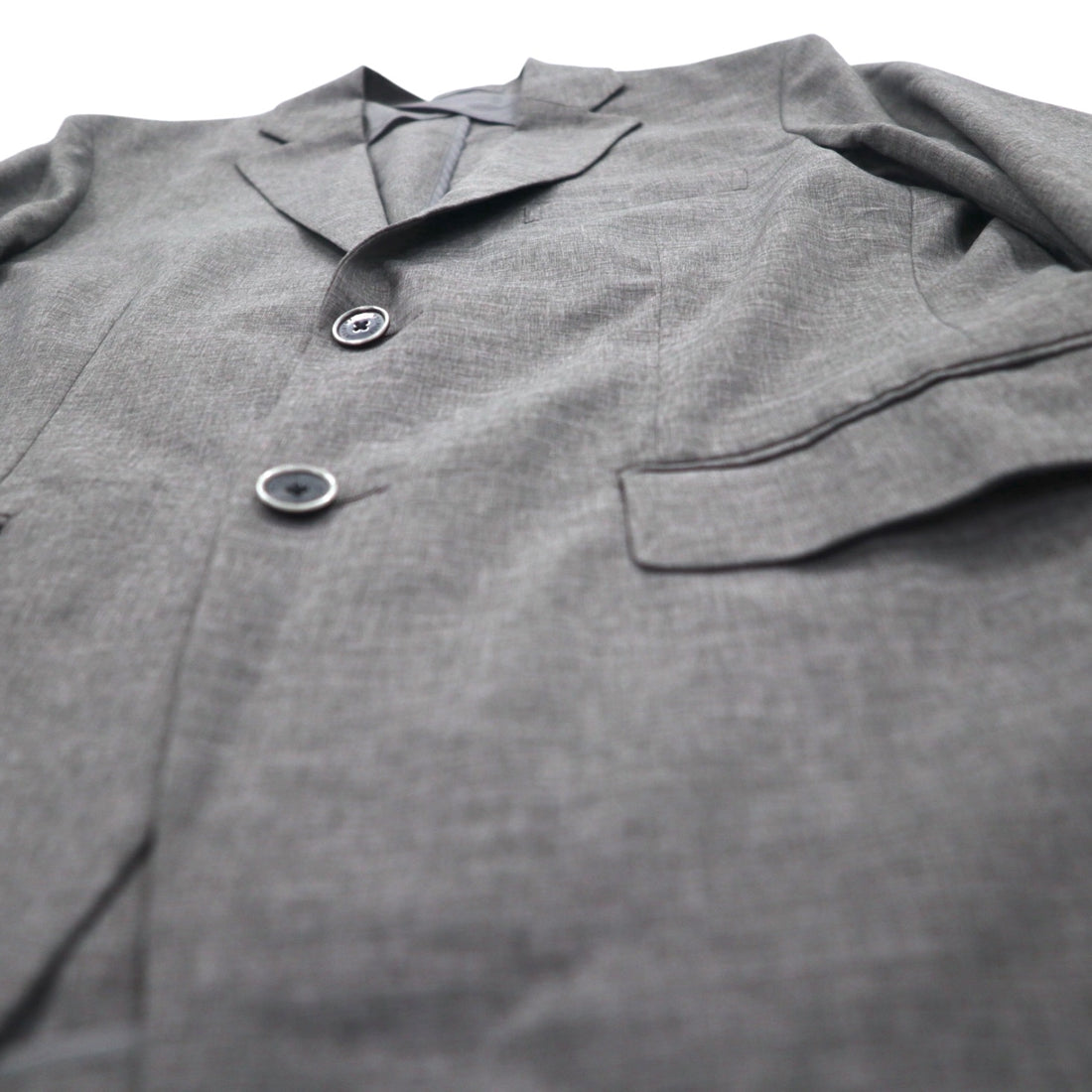 EDIFICE アクティブ ジャージー スーツ セットアップ S/M グレー ポリエステル 19-010-300-1025-1