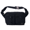 日本然リトテ-古着オンライン-PORTER タンカー ウエストバッグ ボディバッグ ブラック ナイロン TANKER 日本製-PORTER Tanker Funny Pack Body Bag Black Nylon TANKER Japan Made