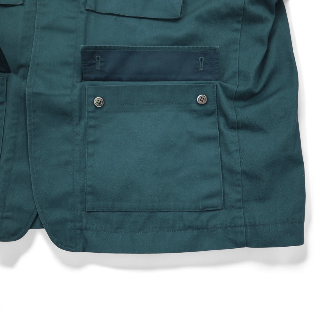 scair x Dickies BDU Military Jacket L Green Polyester Cotton TC Twill
