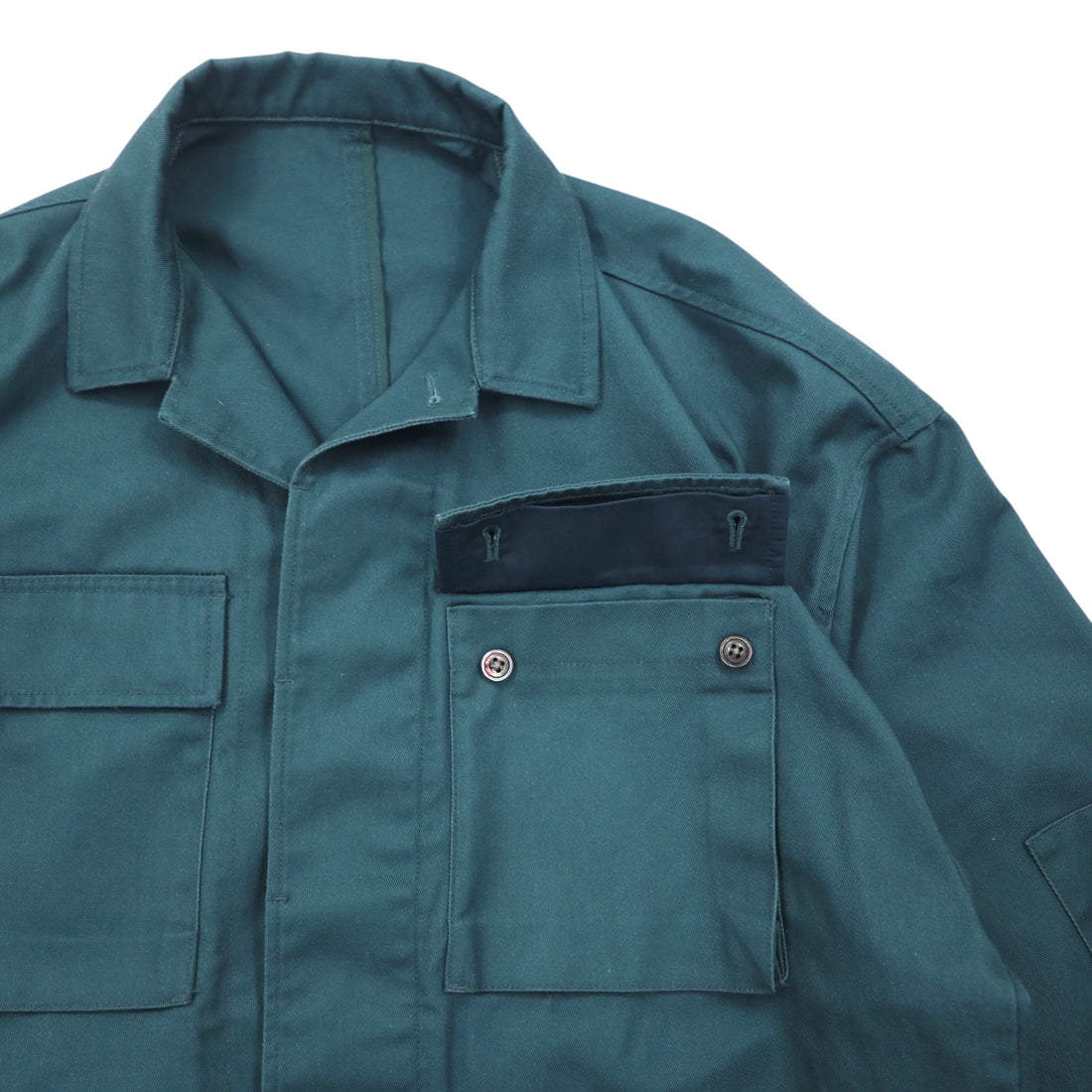 scair x Dickies BDU Military Jacket L Green Polyester Cotton TC Twill