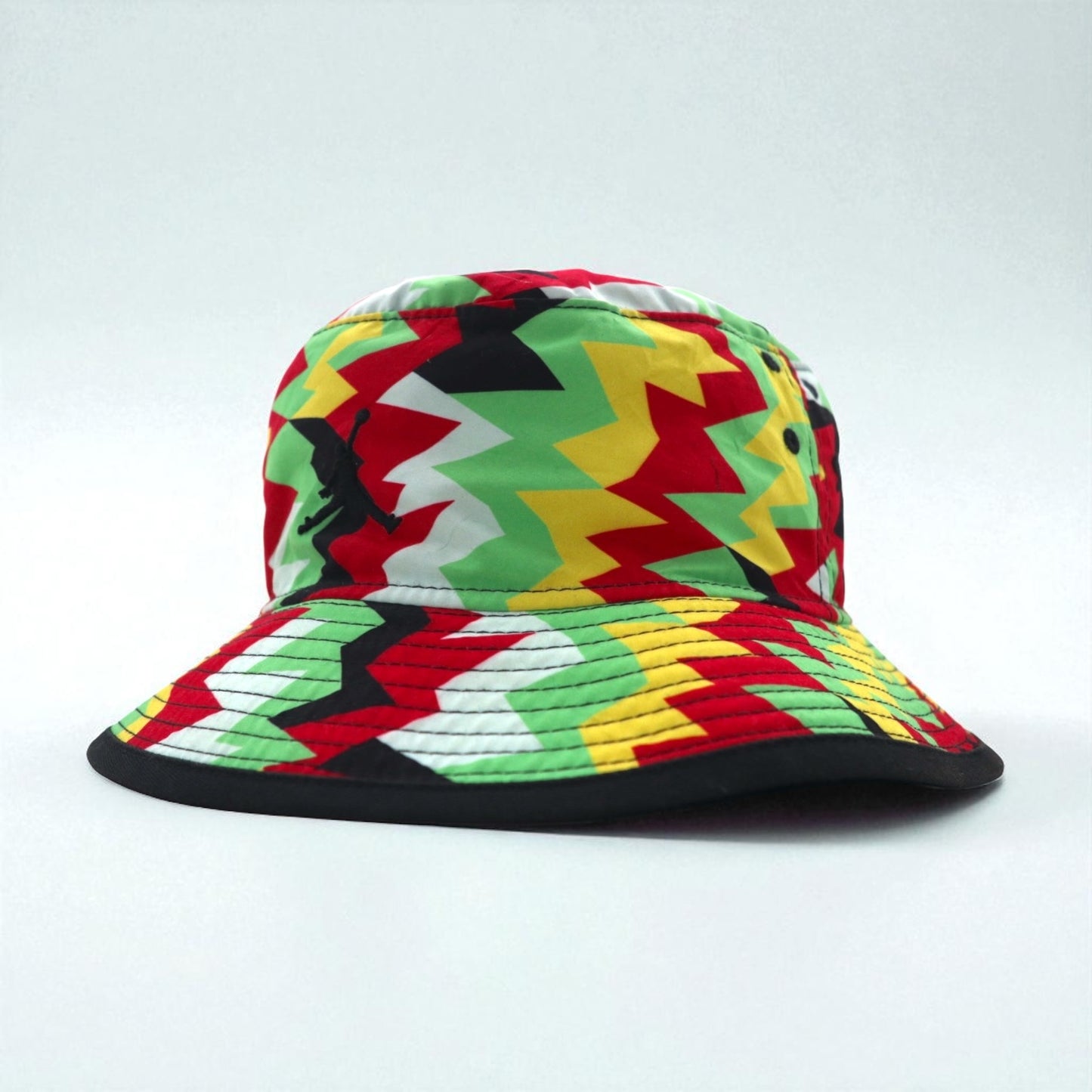 JORDAN BRAND ( NIKE ) バケットハット 幾何学 ラスタカラー マルチカラー Geometric Bucket Hat 776312-657 ジャンプマン