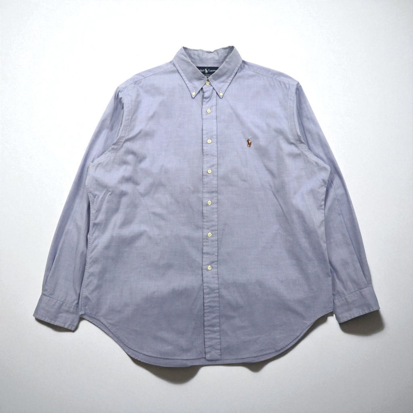 Ralph Lauren 90年代 オックスフォード ボタンダウンシャツ XL クラシックフィット スモールポニー刺繡