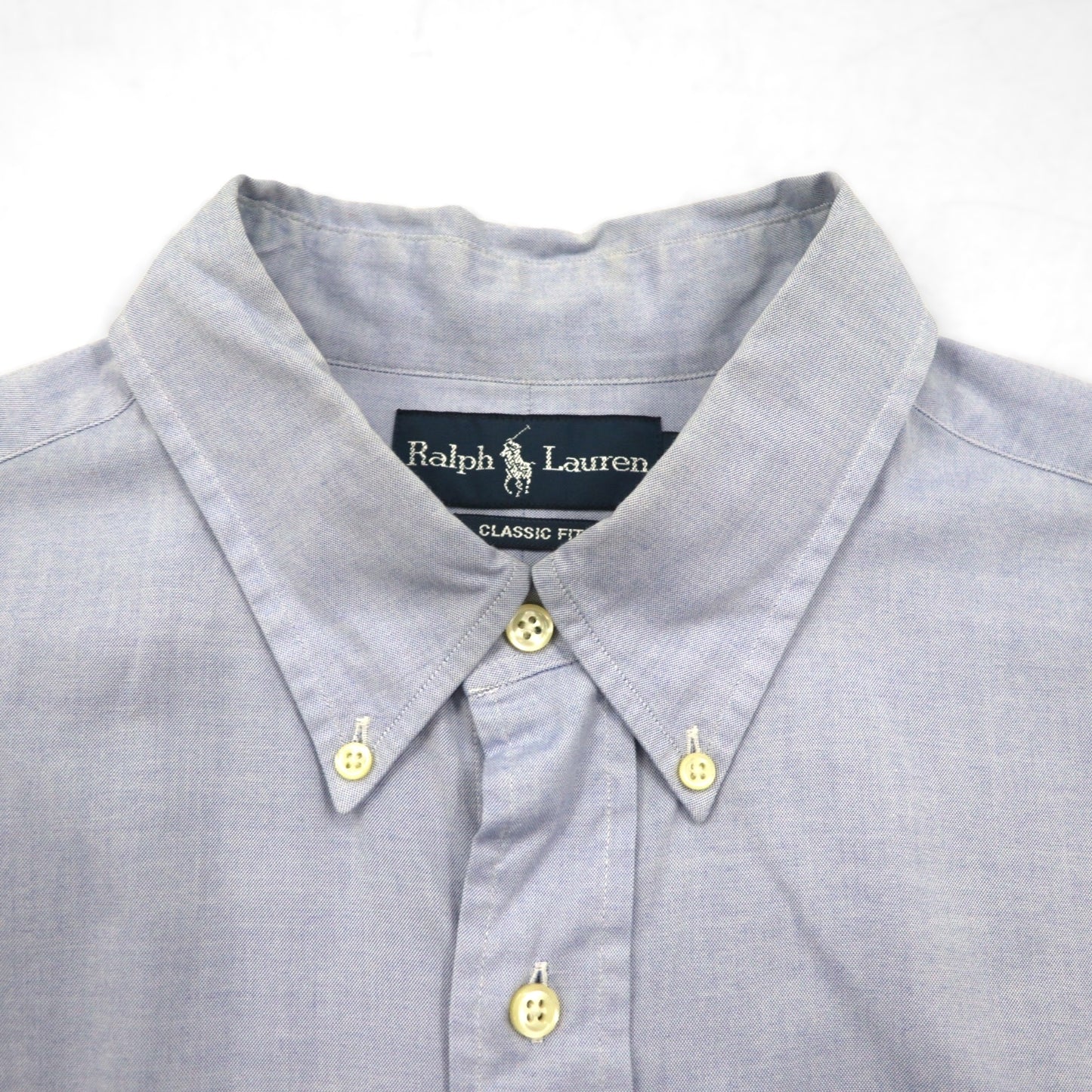 Ralph Lauren 90年代 オックスフォード ボタンダウンシャツ XL クラシックフィット スモールポニー刺繡