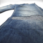 LEVI'S VINTAGE CLOTHING ( LVC ) 606 1960年代モデル STEER デニムパンツ L インディゴ ビッグE オレンジタブ リペア加工 30605-0063