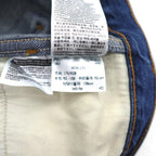 LEVI'S VINTAGE CLOTHING ( LVC ) 606 1960年代モデル STEER デニムパンツ L インディゴ ビッグE オレンジタブ リペア加工 30605-0063