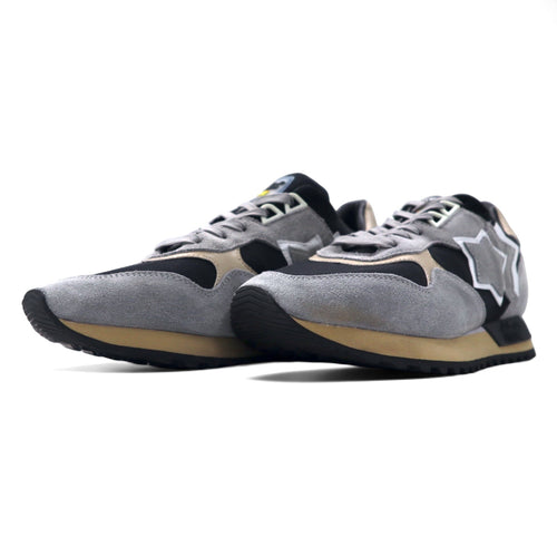 Atlantic STARS DRACO SNEAKER 27-27.5cm GRAY SUEDE LEATHER